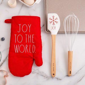 RAE DUNN 3 Pc Holiday Baking Set NWT